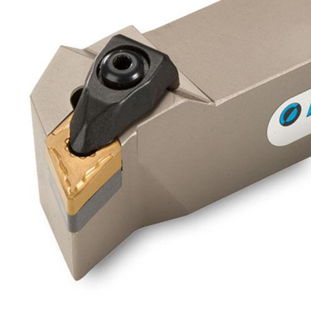 Ingersoll Cutting Tools Indexable Turning Toolholder: TDQNR16-4D, 108.0 deg Lead Angle, Clamp - 3603842