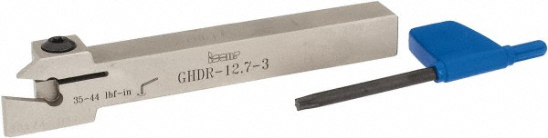 Iscar Indexable Grooving-Cutoff Toolholder: UBHCR 19-26, Right Hand - 2800526