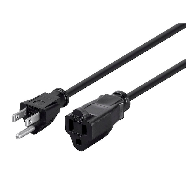 Monoprice SJTW Extension Cord, 14 AWG, 14/3 - 24199