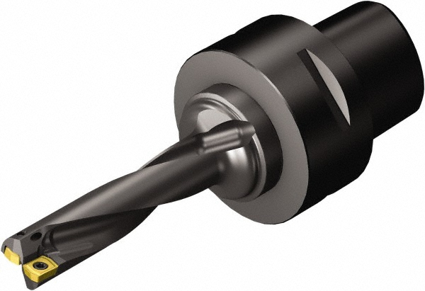 Sandvik Coromant Indexable Insert Drill: 880-D2500C4-03, 25.00 mm Max Dia, 75.51 mm Max Depth, 3xD, 40.00 mm Shank Dia - 5765442
