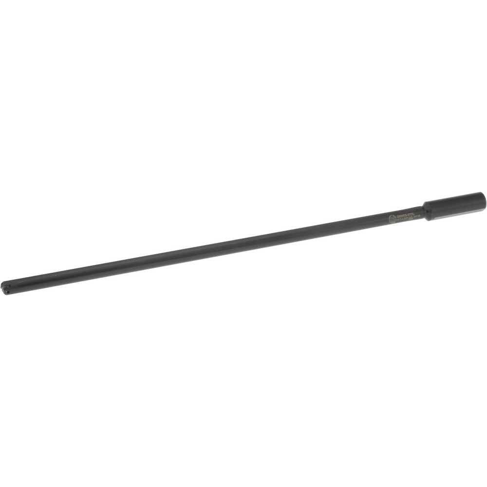 Allied Machine and Engineering Spade Drill: 33/64 to 11/16" Dia, 4-1/2" Max Depth, Straight Flute - 25000S-075L