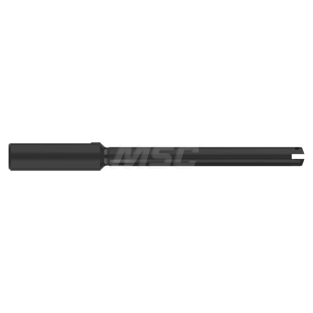 Allied Machine and Engineering Spade Drill: 33/64 to 11/16" Dia, 4-1/2" Max Depth, Straight Flute - 25000S-075L