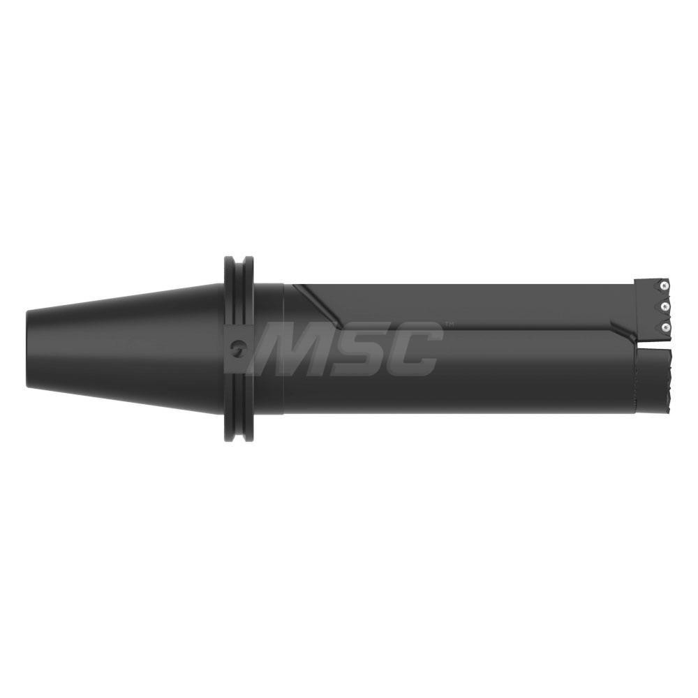 Allied Machine and Engineering Indexable Insert Drill: 2.8-3.0 REV2.2DCV50, 3" Max Dia, 6-45/64" Max Depth, 2.2xD, 2-3/4" Shank Dia - R46X22-CV50
