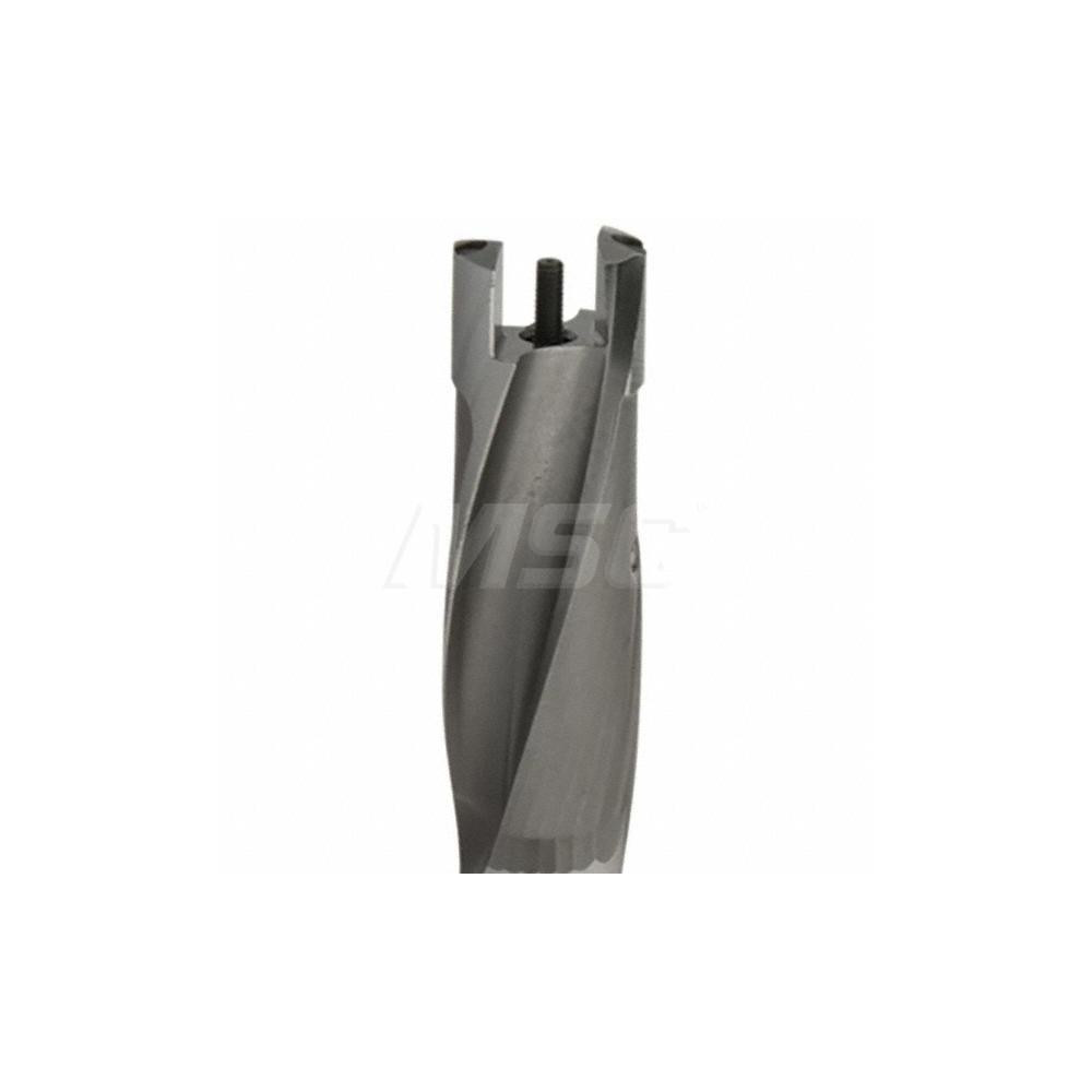 Kennametal Replaceable-Tip Drill: 15.88 to 16.38 mm Dia, 47.63 mm Max Depth, 19.05 mm Straight-Cylindrical Shank - 2238529