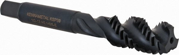 Kennametal Replaceable-Tip Drill: 22.23 to 22.73 mm Dia, 120 mm Max Depth, 25.4 mm Weldon Flat Shank - 1505180