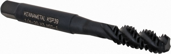Kennametal Replaceable-Tip Drill: 22.23 to 22.73 mm Dia, 120 mm Max Depth, 25.4 mm Weldon Flat Shank - 1505180