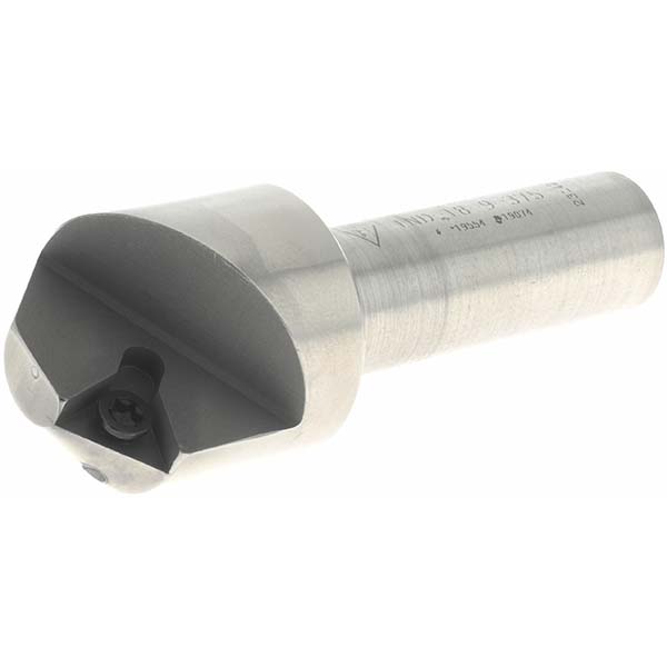 Cutting Tool Technologies 0.94" Max Dia, 1/2" Shank Dia, 0.39" LOC, 82° Included Angle, Indexable Countersink - 8PC-010-C