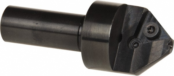 Cutting Tool Technologies 0.94" Max Dia, 1/2" Shank Dia, 0.39" LOC, 82° Included Angle, Indexable Countersink - 8PC-010-C