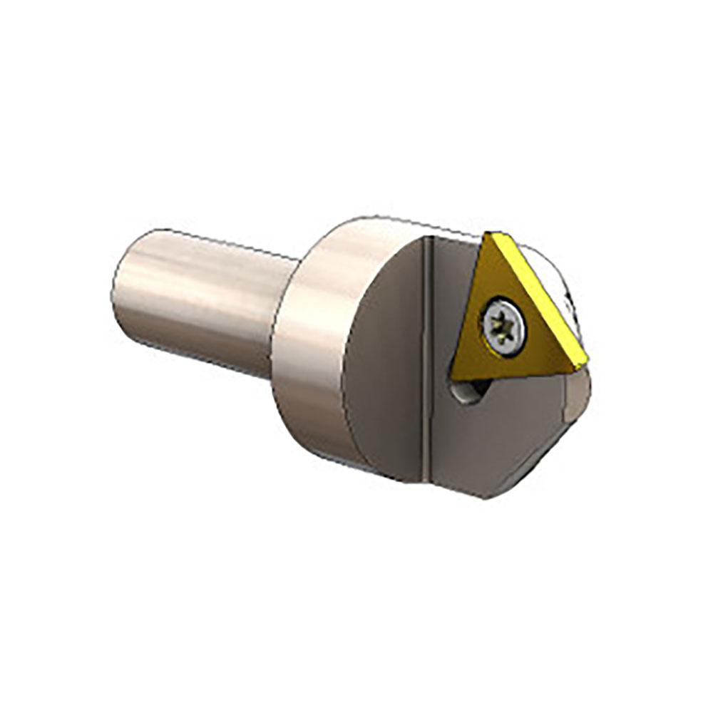 Cutting Tool Technologies 0.94" Max Dia, 1/2" Shank Dia, 0.39" LOC, 82° Included Angle, Indexable Countersink - 8PC-010-C
