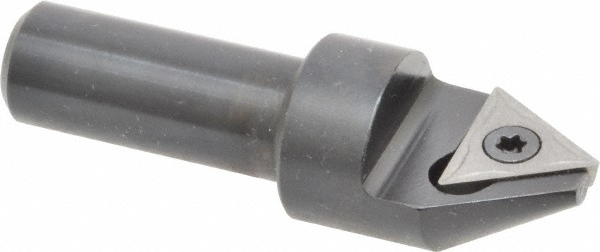 Cutting Tool Technologies 0.94" Max Dia, 1/2" Shank Dia, 0.39" LOC, 82° Included Angle, Indexable Countersink - 8PC-010-C