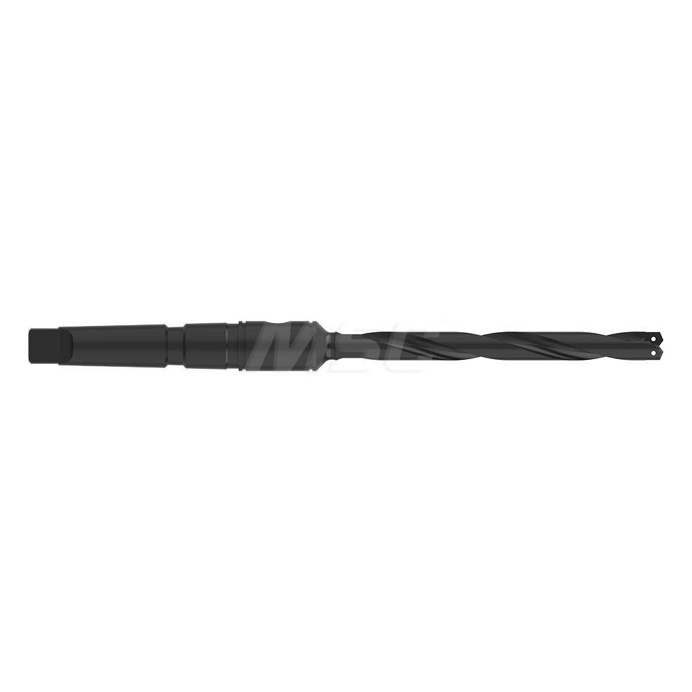 Allied Machine and Engineering Spade Drill: 7/16 to 1/2" Dia, 4-3/8" Max Depth, Helical Flute - 250Z0H-002I