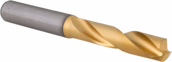 Allied Machine and Engineering Spade Drill: 7/16 to 1/2" Dia, 4-3/8" Max Depth, Helical Flute - 250Z0H-002I