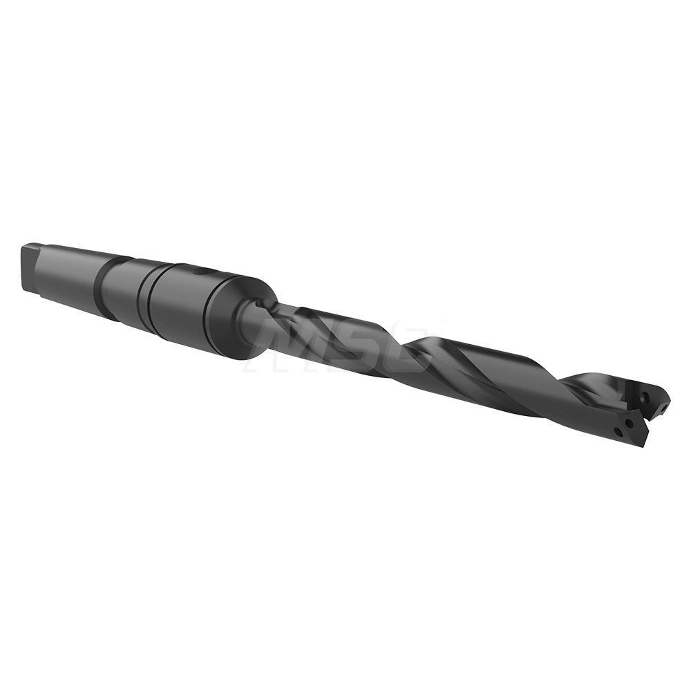 Allied Machine and Engineering Spade Drill: 7/16 to 1/2" Dia, 4-3/8" Max Depth, Helical Flute - 250Z0H-002I