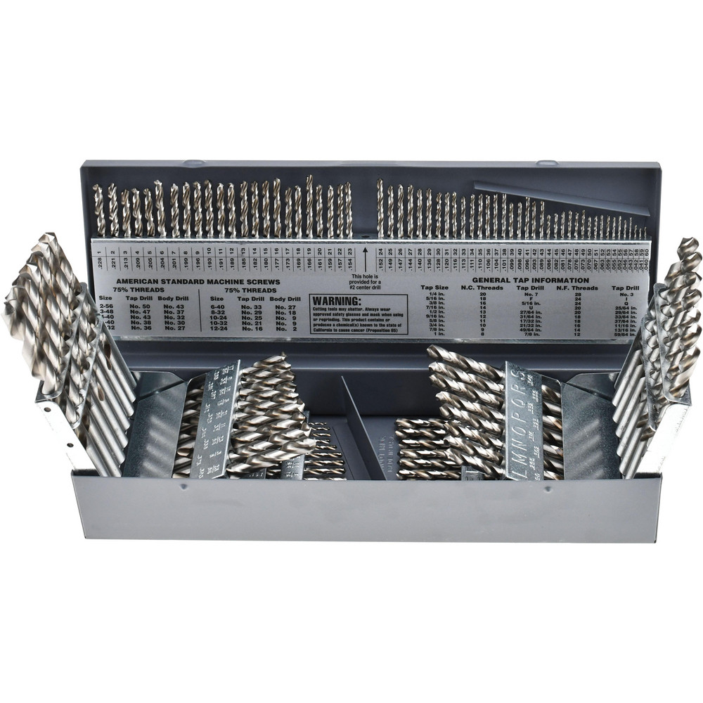 Allied Machine and Engineering Spade Drill: 7/16 to 1/2" Dia, 2-3/8" Max Depth, Straight Flute - 240Z0S-075L