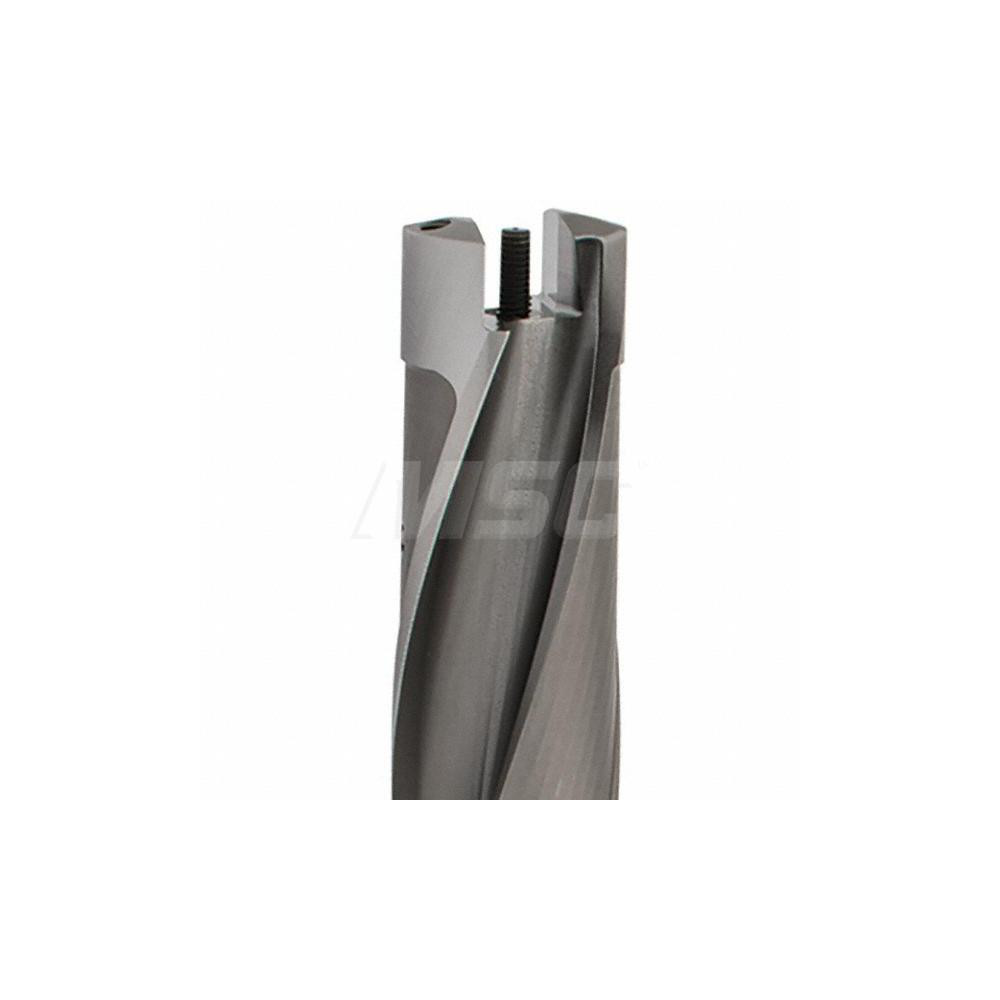 Kennametal Replaceable-Tip Drill: 25.4 to 25.9 mm Dia, 76.2 mm Max Depth, 25.4 mm Straight-Cylindrical Shank - 2238555