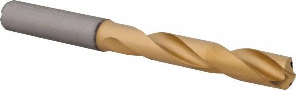 Kennametal Replaceable-Tip Drill: 26.99 to 27.49 mm Dia, 84 mm Max Depth, 31.75 mm Weldon Flat Shank - 1505125
