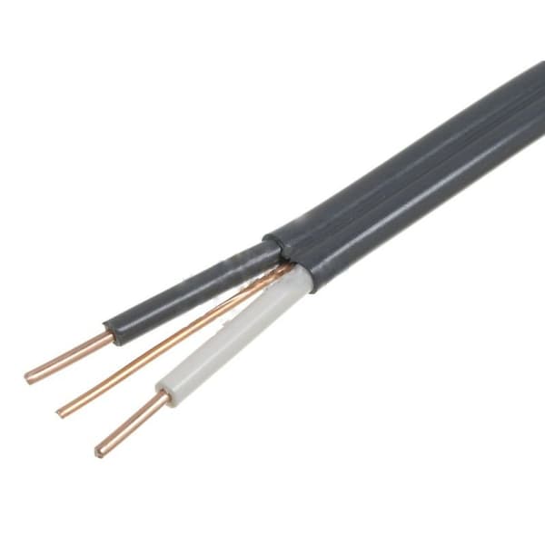 American Imaginations UF-B, Non-Metallic Underground Feeder Cable, Copper, 10 AWG, Black, 252 ft - AI-37618