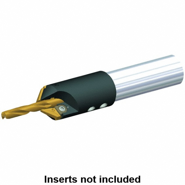 Kennametal 6 to 8mm Drill Dia, 19.05mm Body Shank Dia, 8mm Drill Shank Dia, Combo Chamfer & Countersink Drill - 1604271