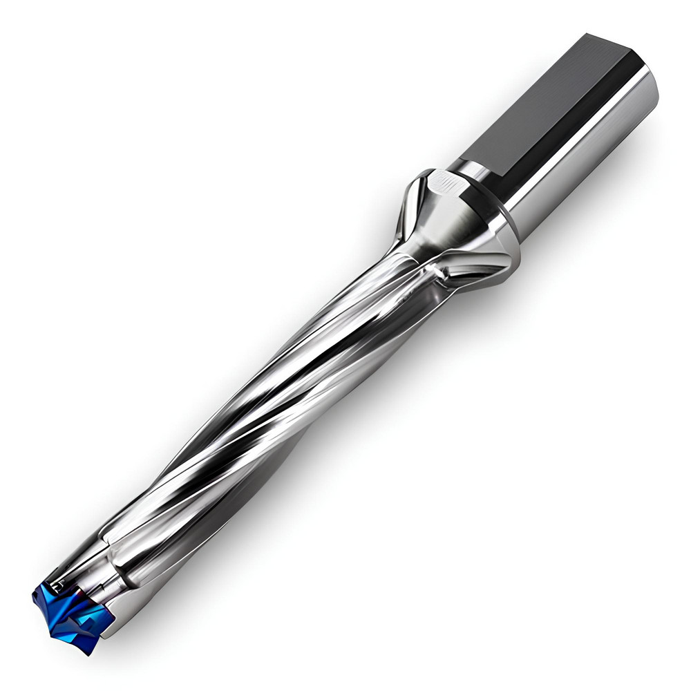 Ingersoll Cutting Tools Replaceable-Tip Drill: 15 to 15.9 mm Dia, 79 mm Max Depth, 20 mm Flatted Shank - 6231966