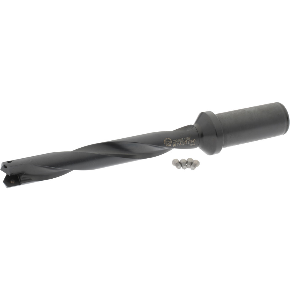 Allied Machine and Engineering Spade Drill: 1-1/4 to 1-3/4" Dia, 3-1/2" Max Depth, Straight Flute - 20421-1000