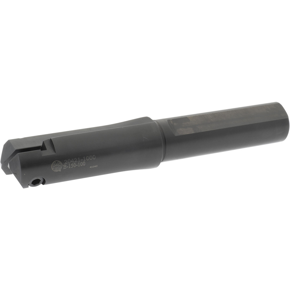 Allied Machine and Engineering Spade Drill: 1-1/4 to 1-3/4" Dia, 3-1/2" Max Depth, Straight Flute - 20421-1000