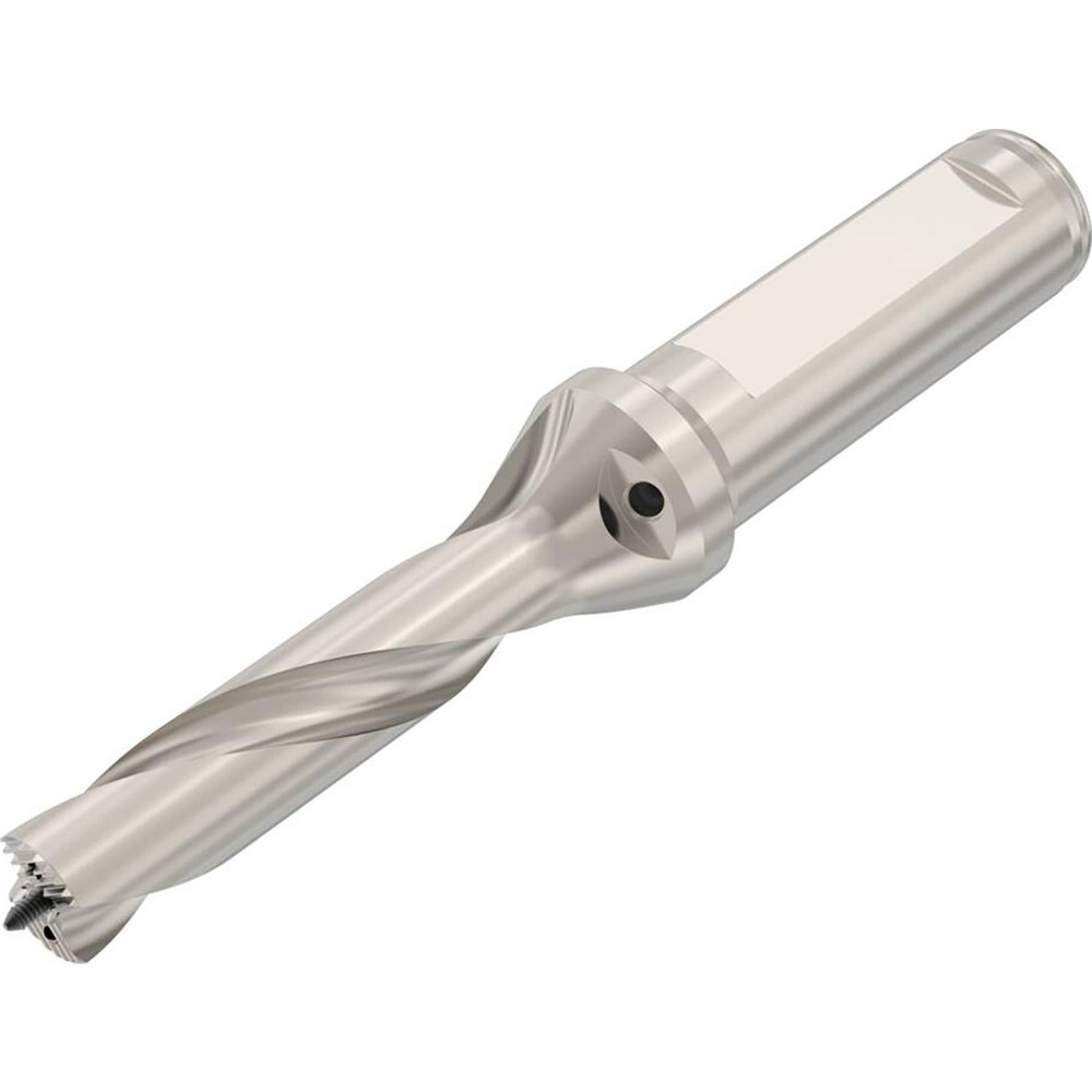 Kyocera Replaceable-Tip Drill: 11.5 to 11.99 mm Dia, 96 mm Max Depth, 16 mm Flange Shank - THD08617