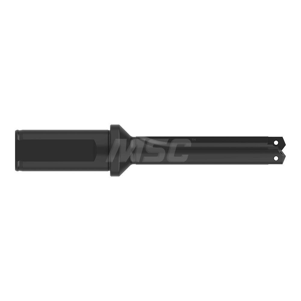 Allied Machine and Engineering Spade Drill: 45/64 to 15/16" Dia, 4-5/8" Max Depth, Straight Flute - 23010S-100F