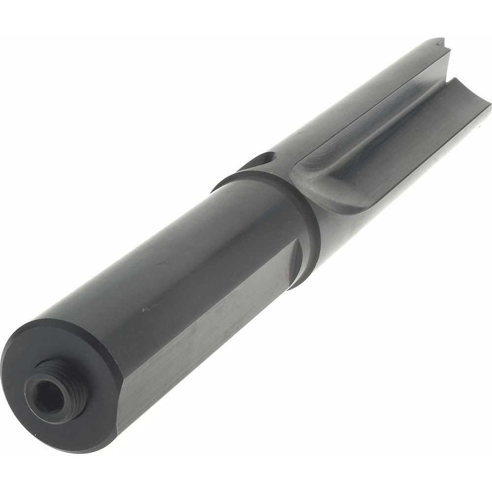 Allied Machine and Engineering Spade Drill: 1-13/32 to 1-7/8" Dia, 4-3/4" Max Depth, Straight Flute - 22030S-125L