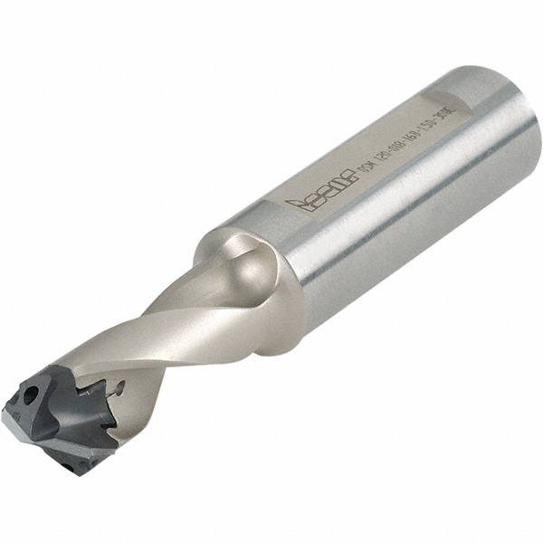 Ingersoll Cutting Tools Replaceable-Tip Drill: 10 to 10.9 mm Dia, 15 mm Max Depth, 16 mm Weldon Flat Shank - 3212622