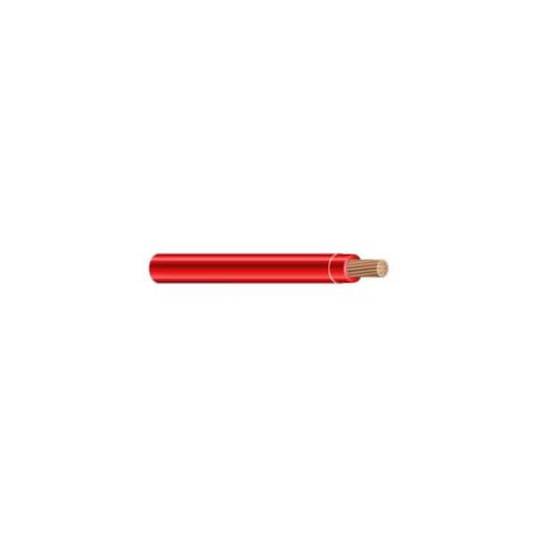 Unified Wire & Cable THHN, Building Wire, Copper, 12 AWG, 1C, Red, Stranded - 1219BTHHN-2-2.5M