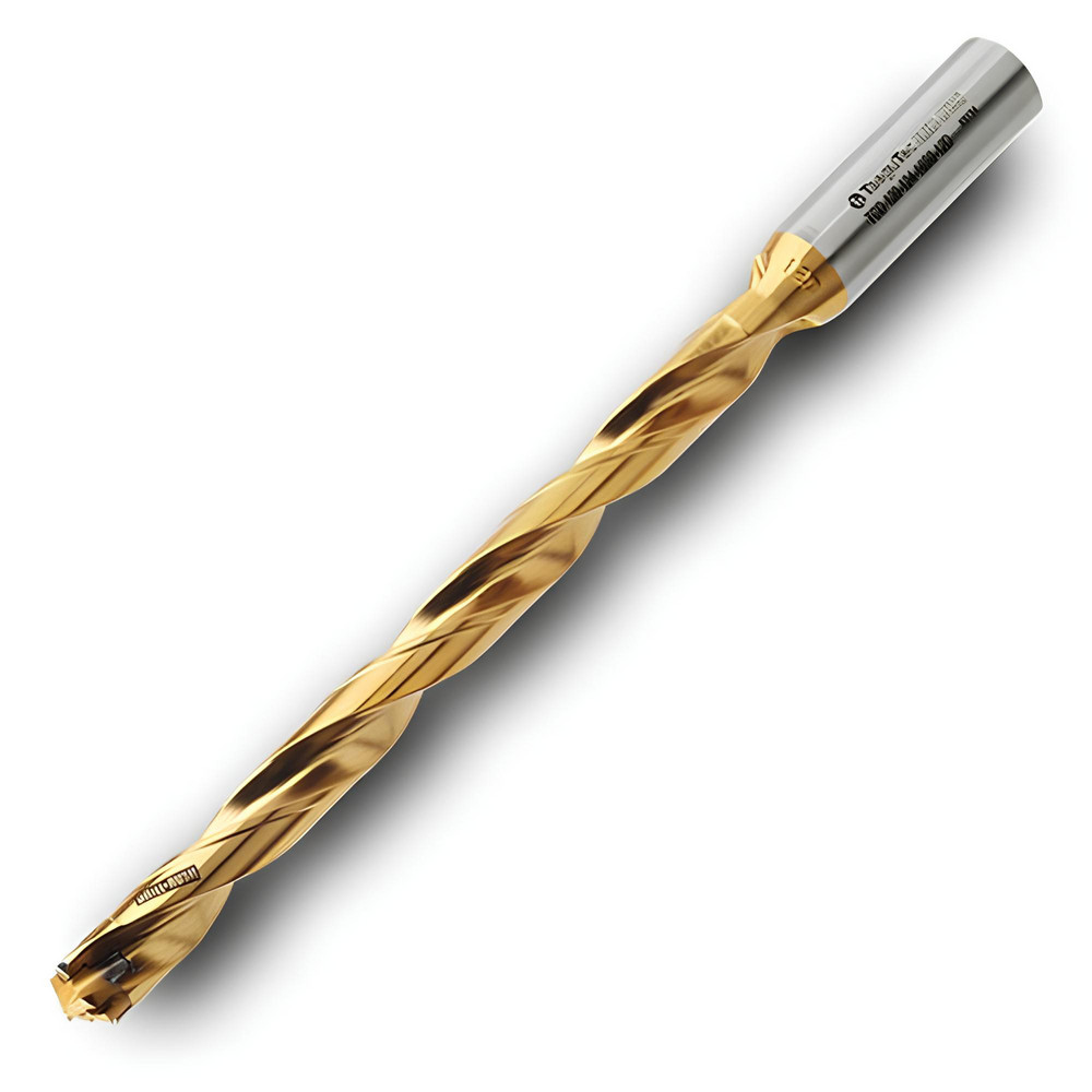 Ingersoll Cutting Tools Replaceable-Tip Drill: 0.7087 to 0.7441" Dia, 8-1/2" Max Depth, 1" Cylindrical Shank - 6127799