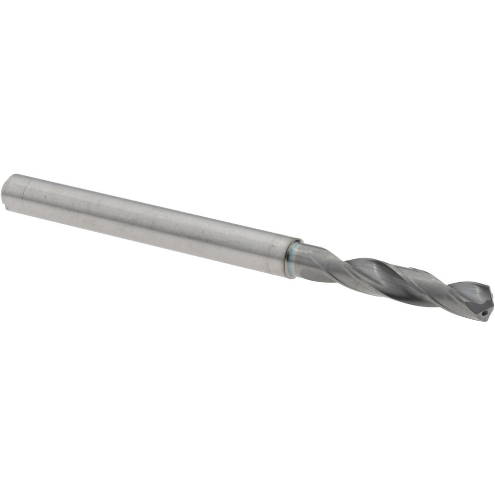 Sumitomo Replaceable-Tip Drill: 26.81 to 27.8 mm Dia, 3.701" Max Depth, 1-1/4" Straight-Cylindrical Shank - 5L00W1F
