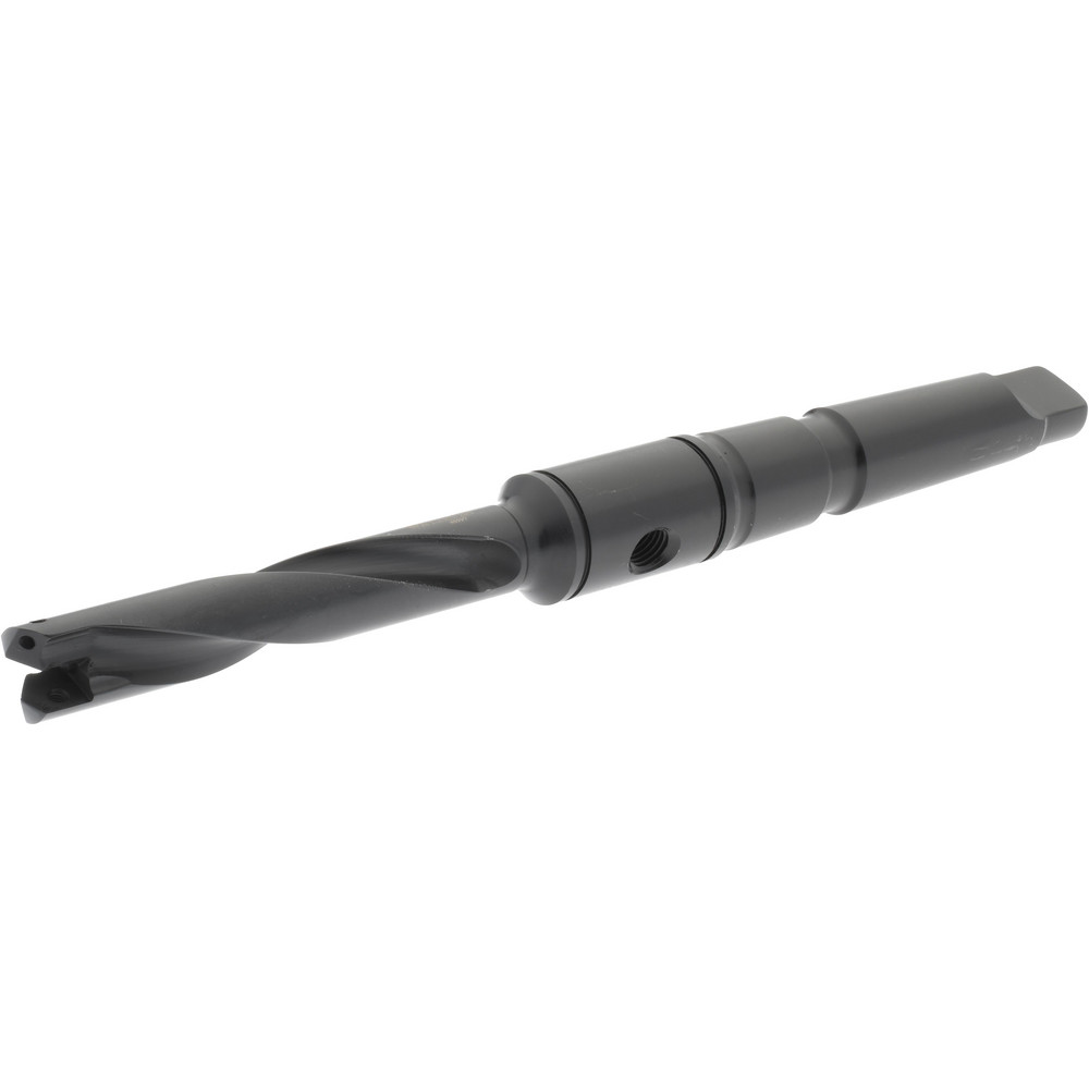 Allied Machine and Engineering Spade Drill: 33/64 to 11/16" Dia, 2-1/2" Max Depth, Helical Flute - 24000H-002I