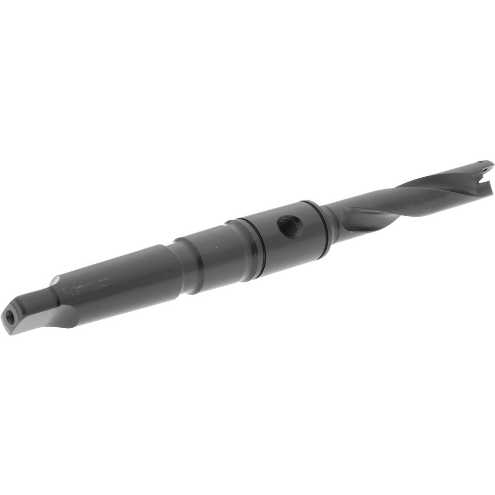 Allied Machine and Engineering Spade Drill: 33/64 to 11/16" Dia, 2-1/2" Max Depth, Helical Flute - 24000H-002I