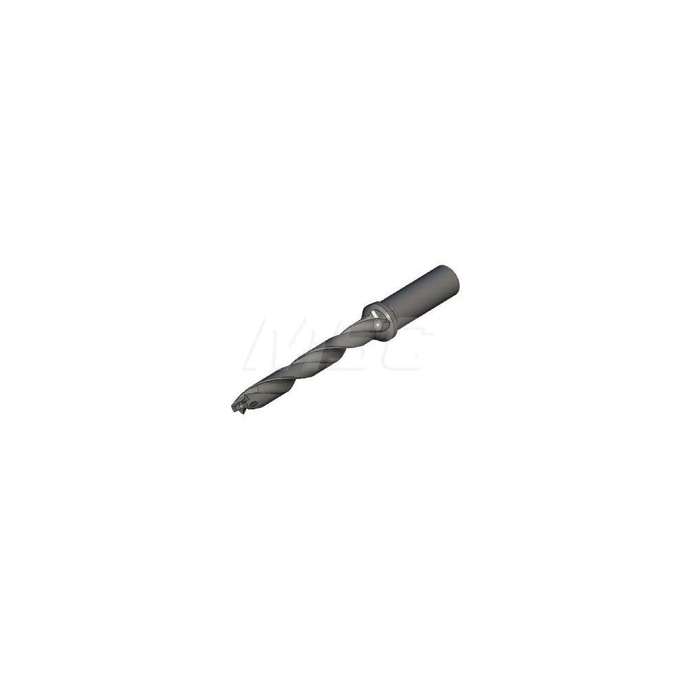 Kyocera Replaceable-Tip Drill: 11 to 11.49 mm Dia, 92 mm Max Depth, 16 mm Flange Shank - THD08612