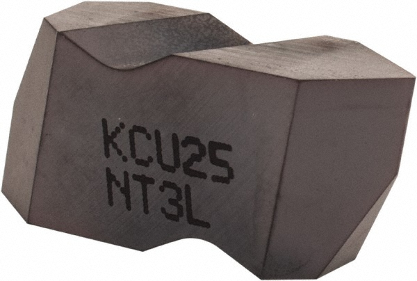 Kennametal Indexable Insert Drill: DFT0984R4SSF100, 1-7/64" Max Dia, 4xD, 1" Shank Dia - 1522135