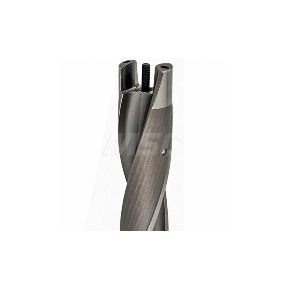 Kennametal Replaceable-Tip Drill: 14.3 to 14.5 mm Dia, 71.44 mm Max Depth, 19.05 mm Weldon Flat Shank - 1785289