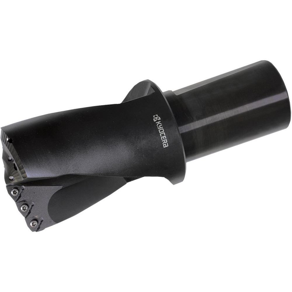 Kennametal Indexable Insert Drill: DFT2250R2SSF200, 2-1/2" Max Dia, 2.5xD, 2" Shank Dia - 1528421