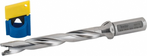 Ingersoll Cutting Tools Replaceable-Tip Drill: 16 to 16.9 mm Dia, 128 mm Max Depth, 20 mm Cylindrical Shank - 3204331