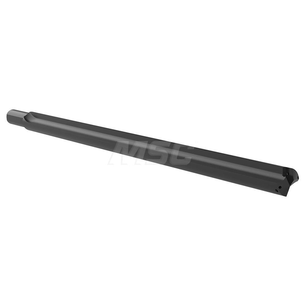 Allied Machine and Engineering Spade Drill: 1-29/32 to 2-9/16" Dia, 16-5/8" Max Depth, Straight Flute - 25040S-150L