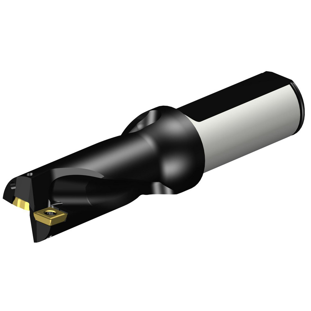 Allied Machine and Engineering Indexable Insert Drill: D3050656I-100F, 21/32" Max Dia, 3xD, 1" Shank Dia - D3050656I-100F