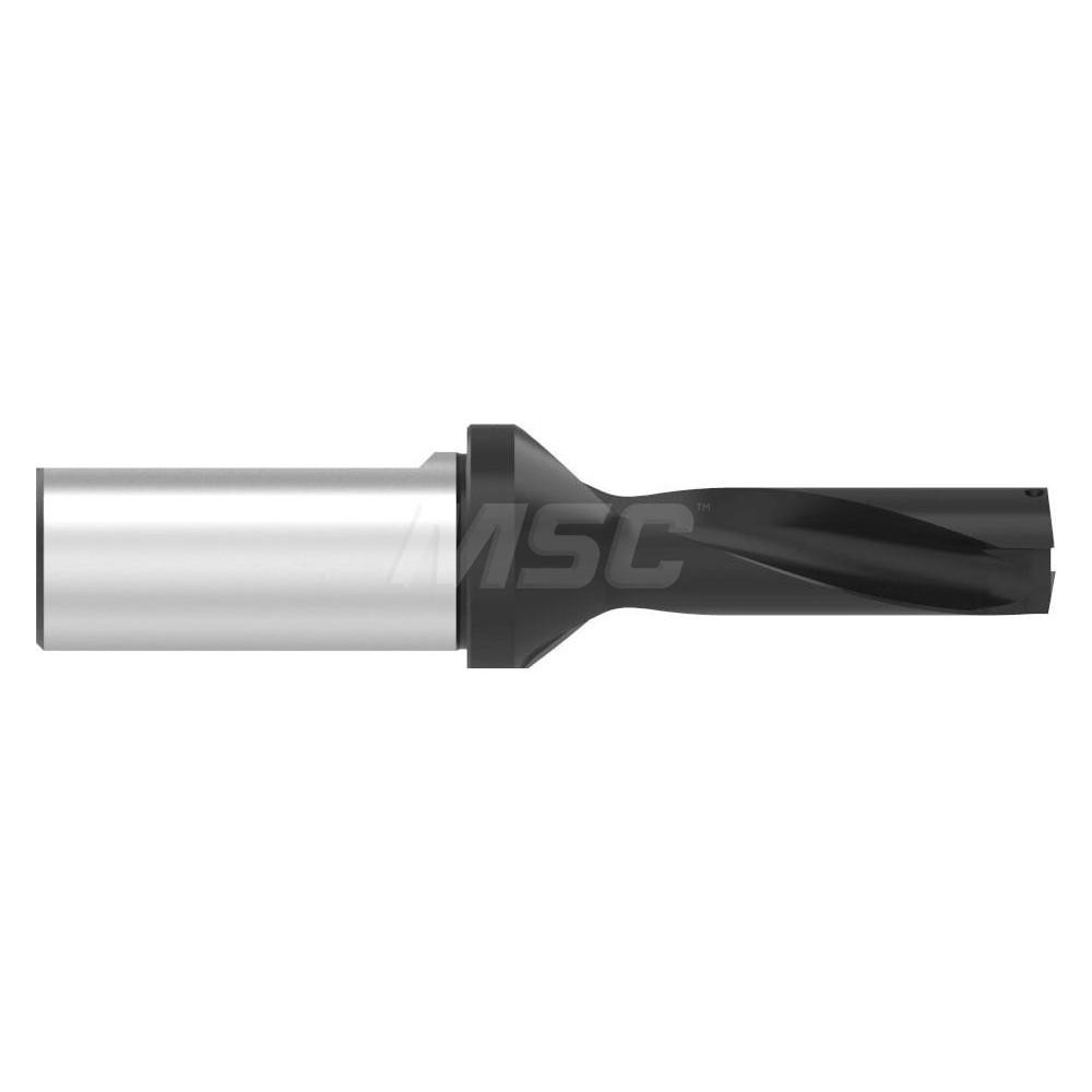 Allied Machine and Engineering Indexable Insert Drill: D3050656I-100F, 21/32" Max Dia, 3xD, 1" Shank Dia - D3050656I-100F