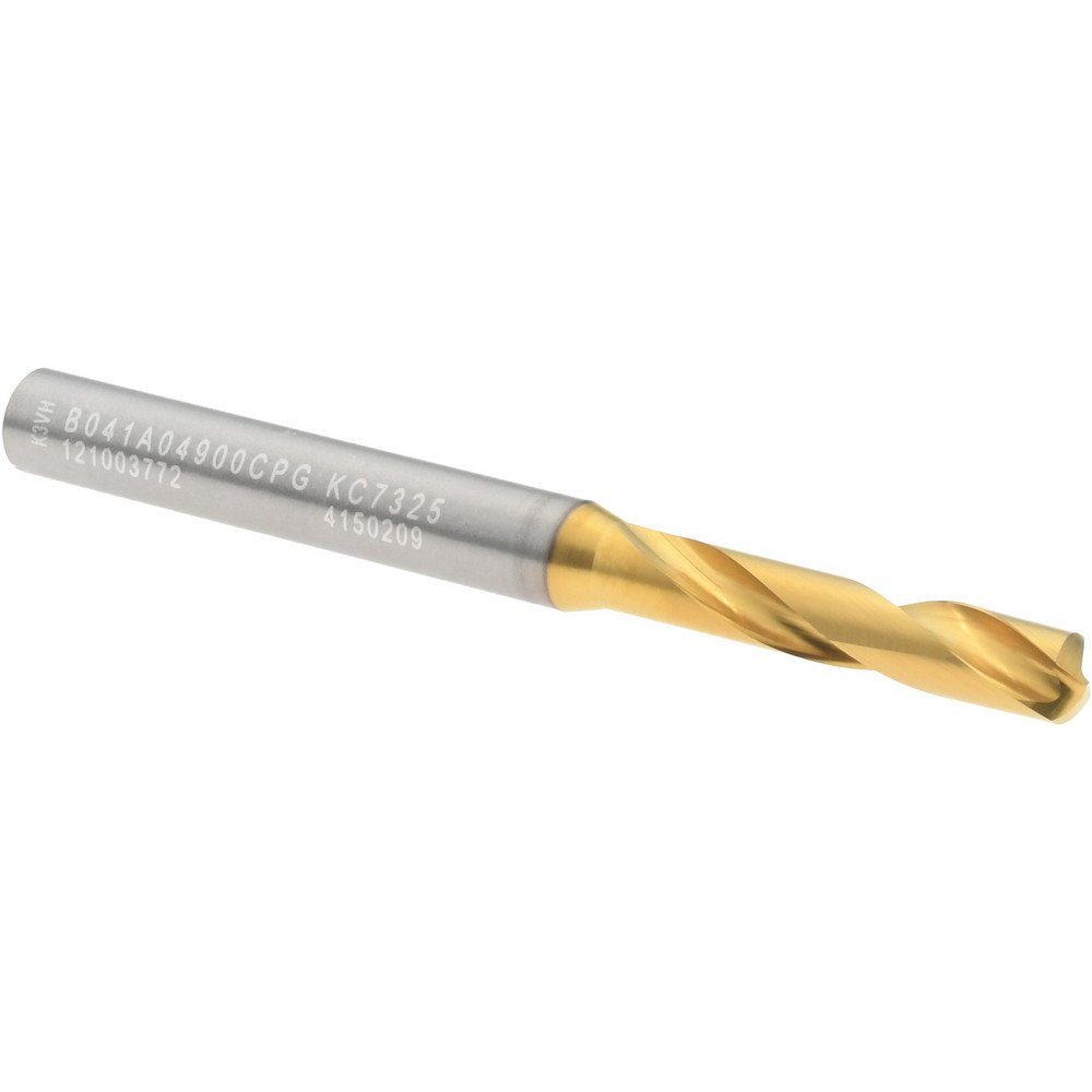 Seco Replaceable-Tip Drill: 19 to 19.99 mm Dia, 130 mm Max Depth, 20 mm Weldon Flat Shank - 02427480