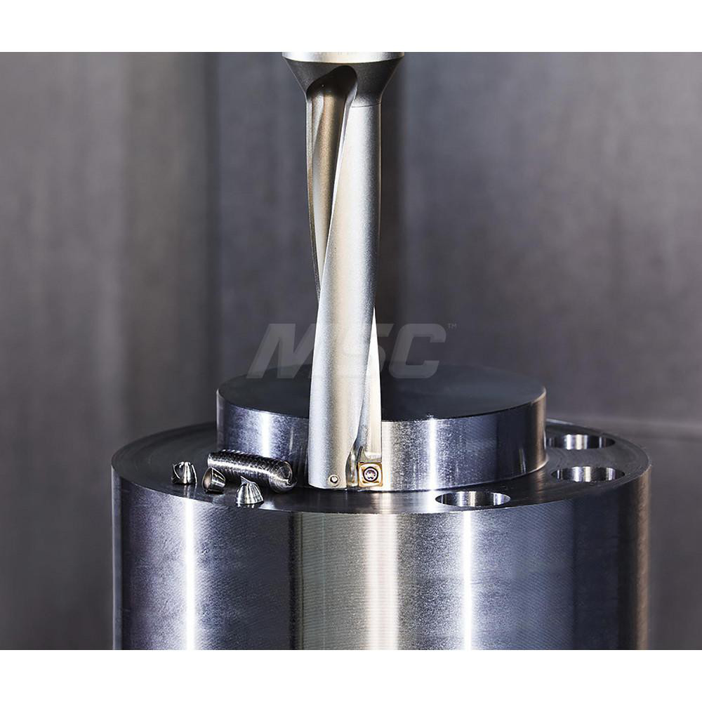 Kyocera Indexable Insert Drill: S32DRV280M409, 28.00 mm Max Dia, 112.00 mm Max Depth, 4xD, 32.00 mm Shank Dia - THD11685