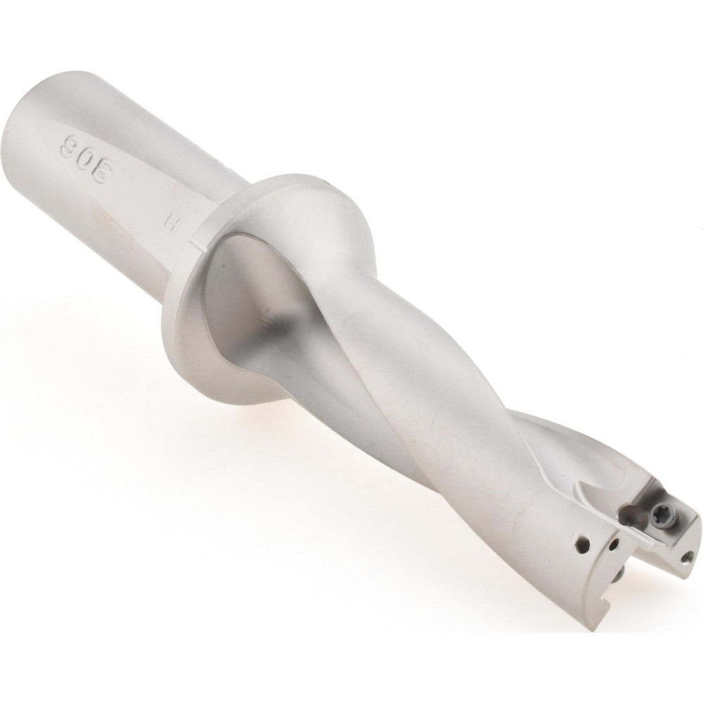 Hertel Indexable Insert Drill: HID-1.125-D3-1.250, 1.1590" Max Dia, 3xD, 1.2500" Shank Dia - 4006120