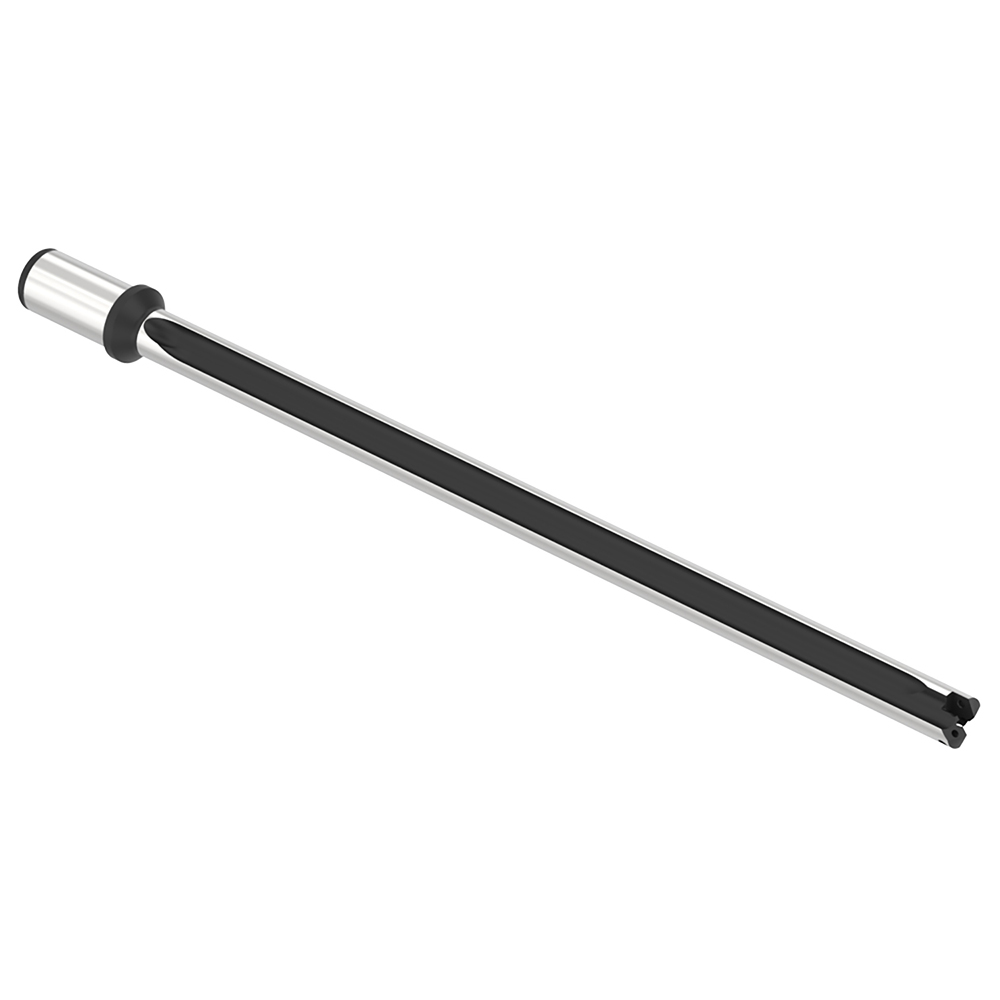 Allied Machine and Engineering Spade Drill: 1.3800" Dia, 17.5650" Max Depth, Straight Flute - HTA2B15-125C