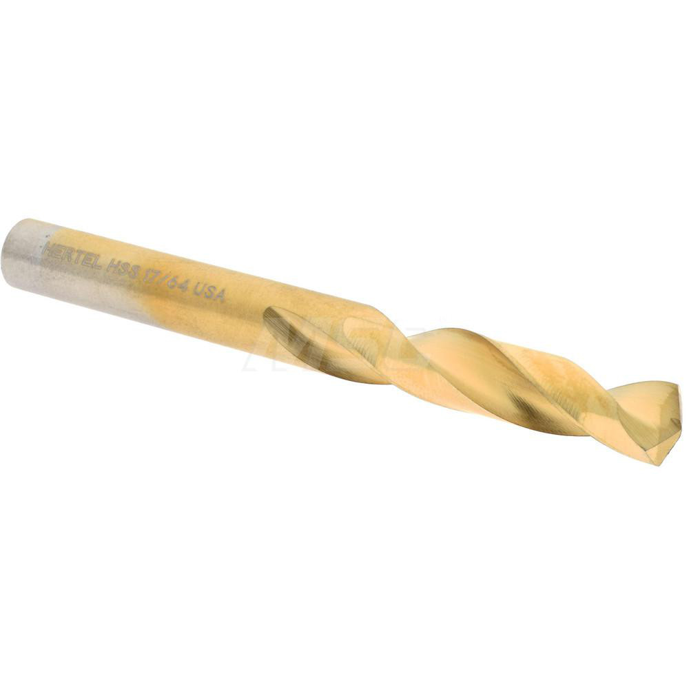 Iscar Replaceable-Tip Drill: 7 to 7.4 mm Dia, 22.01 mm Max Depth, 8 mm Straight-Cylindrical Shank - 3359493