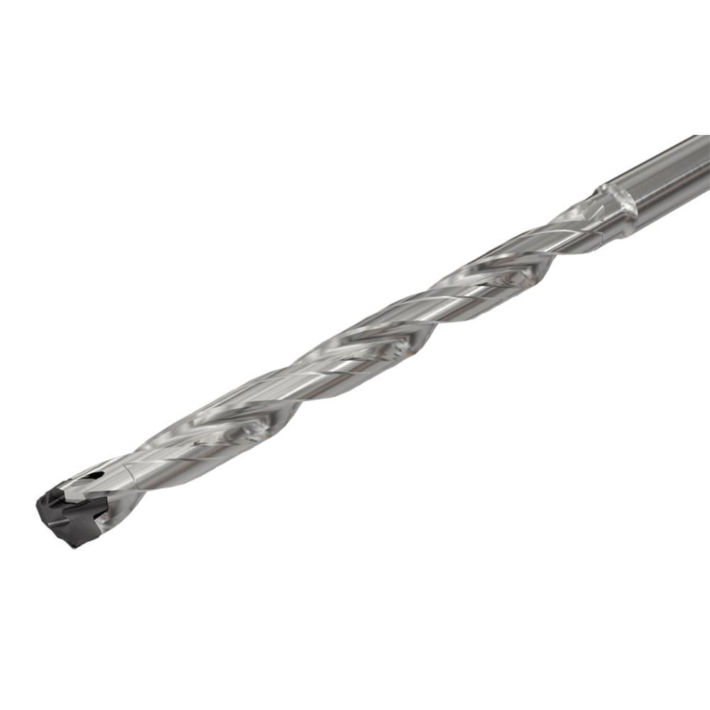 Iscar Replaceable-Tip Drill: 7 to 7.4 mm Dia, 22.01 mm Max Depth, 8 mm Straight-Cylindrical Shank - 3359493