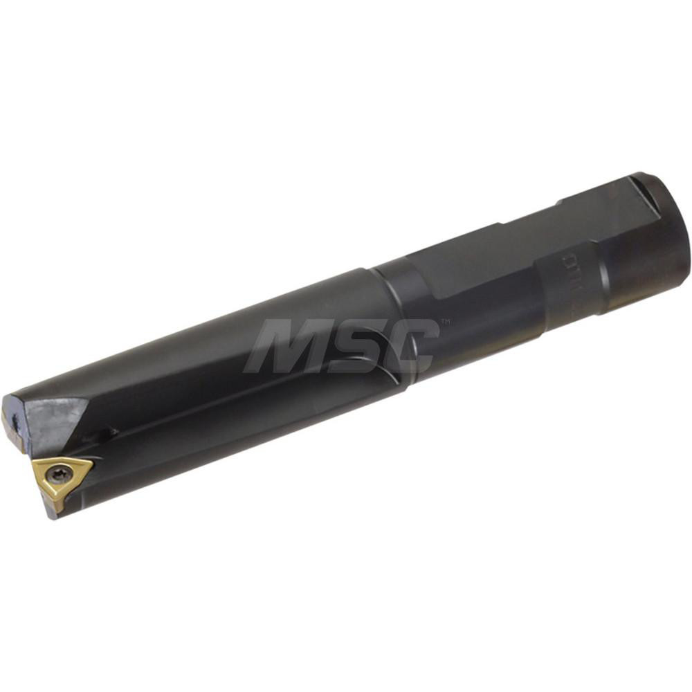 Kyocera Indexable Insert Drill: CD1303, 1.3032" Max Dia, 2.5000" Max Depth, 2xD, 1.0000" Shank Dia - OTM86075