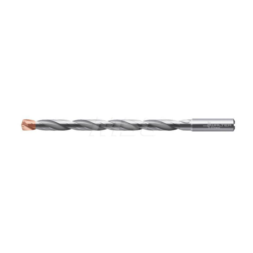 Kennametal Replaceable-Tip Drill: 10.5 to 10.99 mm Dia, 88 mm Max Depth, 11.11 mm Straight-Cylindrical Shank - 2542085